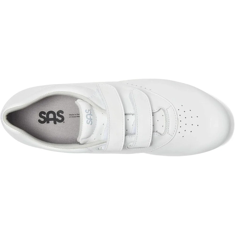 SAS Me Too 1580-001 Sneakers Women's US 9.5 White Leather Walking Shoes ZOGG1823